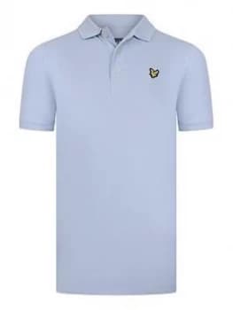 Lyle & Scott Boys Classic Short Sleeve Polo - Chambray Blue