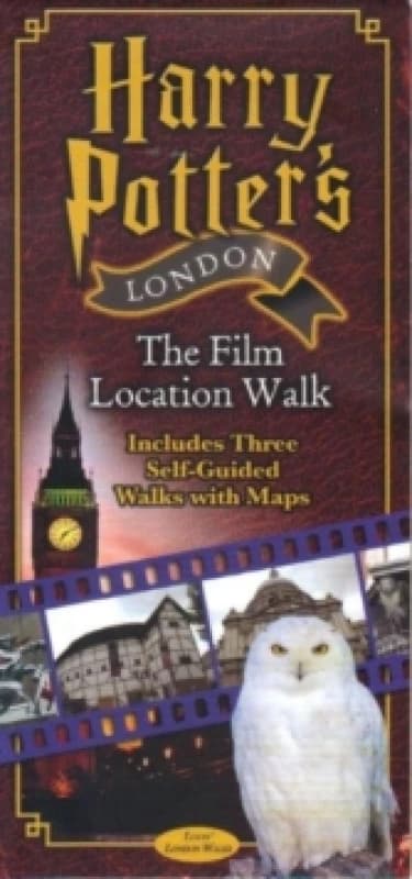 Harry Potter's London the Film Location Walk : Includes Three Self-Guided Walks with Maps Sheet map, folded
