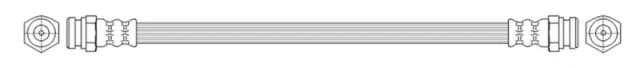 K&K FT0304 Brake Hose Brake Hose (83)