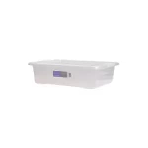 TML Underbed Box (28L) (Clear) - Clear