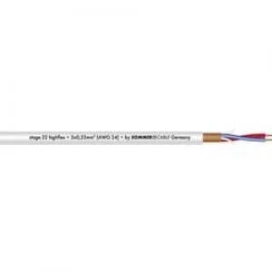 Microphone cable 2 x 0.22 mm2 Grey Sommer Cable