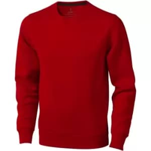 Elevate Mens Surrey Crew Neck Sweater (L) (Red)