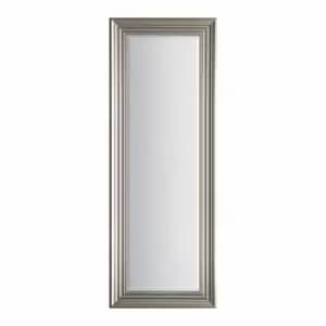 Crossland Grove Cheriton Full Length Mirror Brushed Steel - 480 x 1320mm