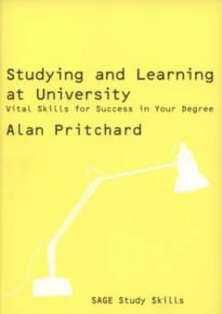 Studying and Learning at University by Alan Pritchard Paperback
