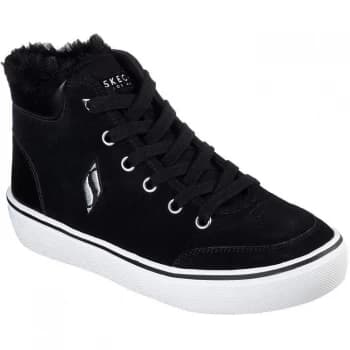 Skechers High Top Trainers - Black