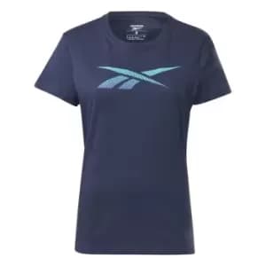 Reebok Vector T-Shirt Womens - Blue