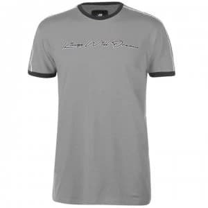 Kings Will Dream Piping T Shirt - Charcoal