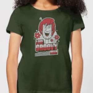 Scooby Doo Like, Groovy Man Womens T-Shirt - Forest Green - L