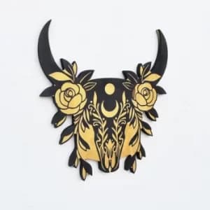 LAZ121 Multicolor Decorative Wooden Wall Accessory