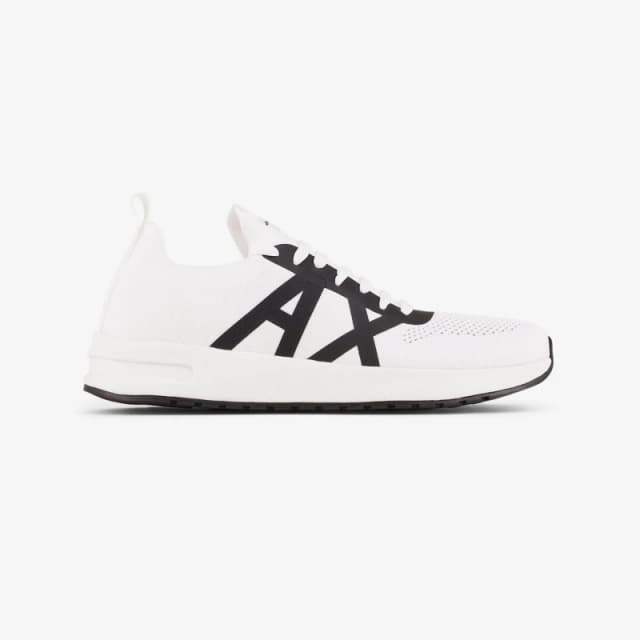 Armani Exchange Trainers White Black male UK 5