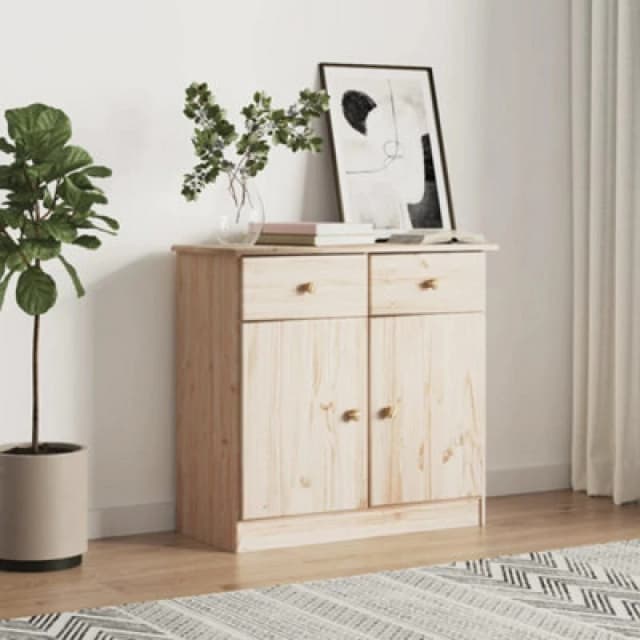 Vidaxl Sideboard Alta 77X35X73cm Solid Wood Pine