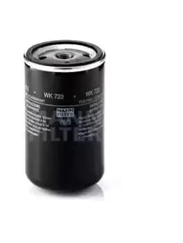 MANN-FILTER Fuel Filter Spin-on Filter WK 733 VOLVO,IVECO,SCANIA,A,B10,B12,B6,F10,F12,F16,F6,F7,F80,FH16,FL10,FL6,FL7,FS7,N10,N7,EUROTECH MP