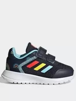 adidas Infants Boys Tensaur Run 2.0, Navy, Size 4 Younger