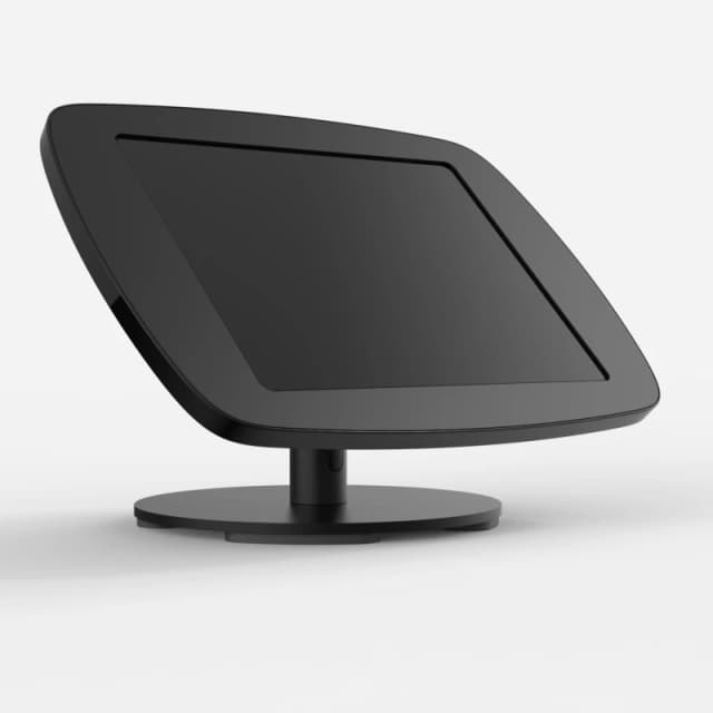 Bouncepad Original Twist-Mini + Counter Base Apple iPad Air 1st Gen 13-inch (2024) Black Covered Front Camera and Home Button TTMC-B1-