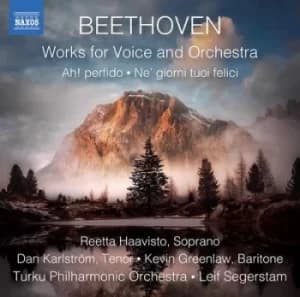Beethoven Works for Voice and Orchestra by Ludwig van Beethoven CD Album