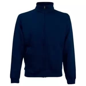 Fruit Of The Loom Mens Full Zip Sweat Jacket (2XL) (Deep Navy)