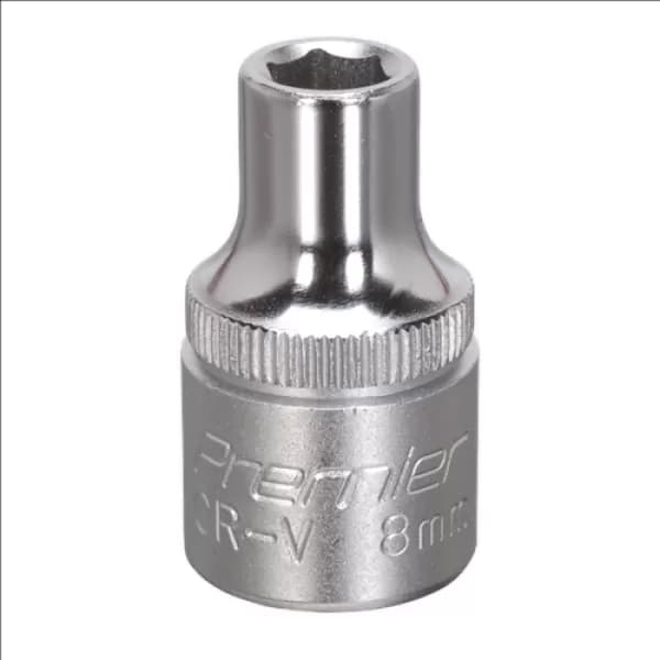 Genuine SEALEY S1208 WallDrive® Socket 8mm 1/2Sq Drive