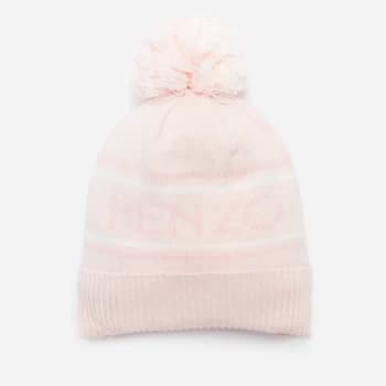 KENZO Babys' Girl Beanie - Pale Pink - T0 Years
