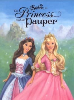 Barbie As the Princess and the Pauper by Mary Man-Kong and Lisa Falkenstern and Cliff Ruby and Elana Lesser Paperback