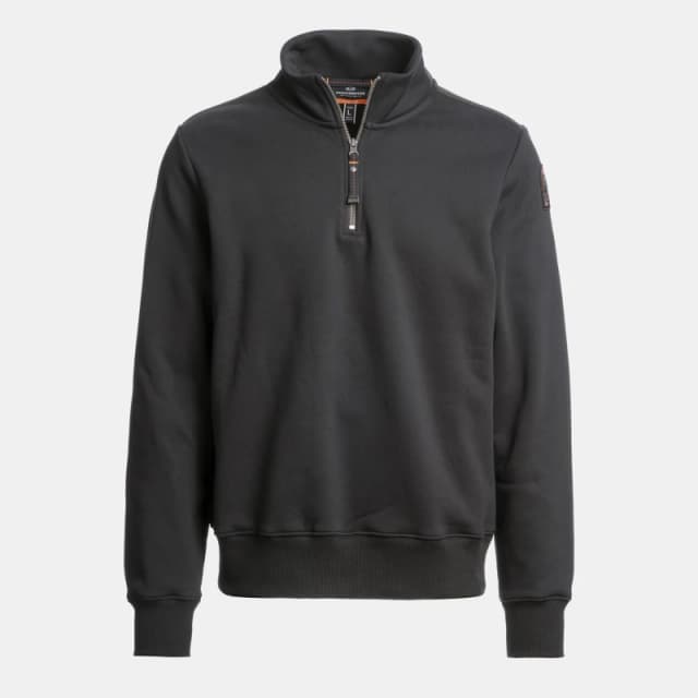 Parajumpers Mens Broad Peak Quarter Zip Fleece Black 541 male S