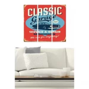 MDF113259523 Multicolor Decorative MDF Painting (3 Pieces)