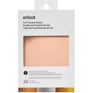 Cricut Foil Transfer Sheet Pack of 24, Metallic