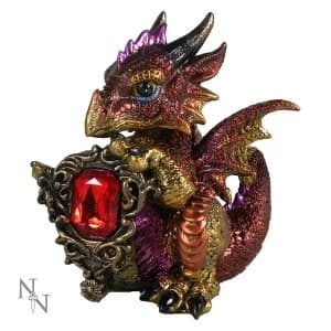 Ruby Dragonling Figurine