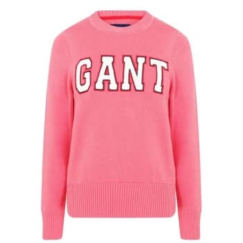 Gant Logo Sweatshirt - Pink