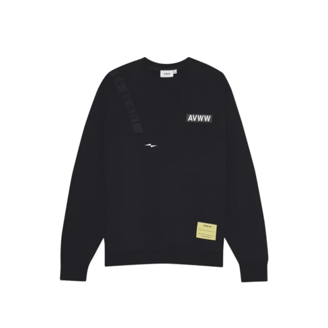 Avnier Crewneck sweatshirt Avnier Shadow V2 Noir Unisex S