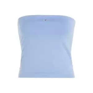 Tommy Jeans Tjw Bby Essential Tube Top - Blue
