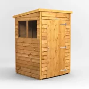 4X4 Power Overlap Pent Shed