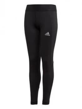 Adidas Girls Aeroready W Ask Tights - Black