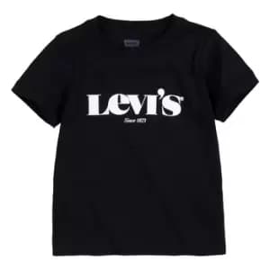 Levis GRAPHIC TEE boys's Childrens T shirt in Black - Sizes 10 years,12 years,14 years,16 years