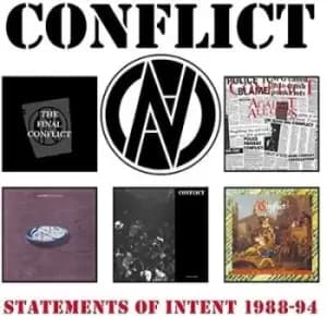 Conflict - Statements of Intent 1988-1994 CD Album - Used