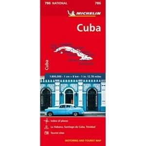 Cuba - Michelin National Map 786 Sheet map, folded 2013