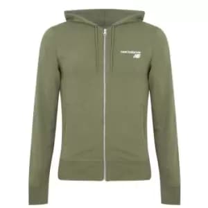 New Balance Full Zip Fleece Hoodie Mens - Green