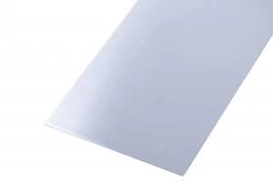 Wickes Metal Sheet Plain Uncoated Aluminium 250 x 500mm x 0.8mm