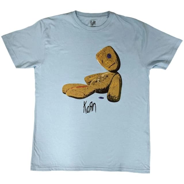 Korn Korn Men Issues Rag Doll T-Shirt in Light Blue Size: Medium Light Blue M Male 5063806651116