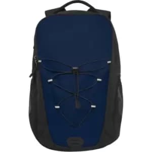 Bullet Trails Backpack (One Size) (Navy/Solid Black)