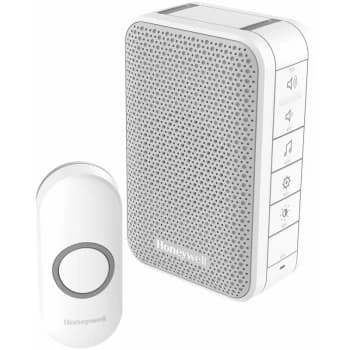DC313N WF Chime Kit 150m 6 Tunes 84dB LED White Doorbell - Honeywell