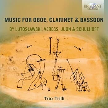 Trio Trilli - Music for Oboe, Clarinet & Bassoon By Lutoslawski, Veress... CD