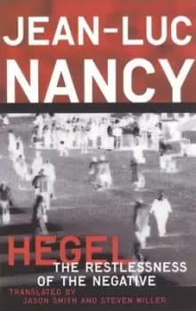 Hegel by Jean-Luc Nancy