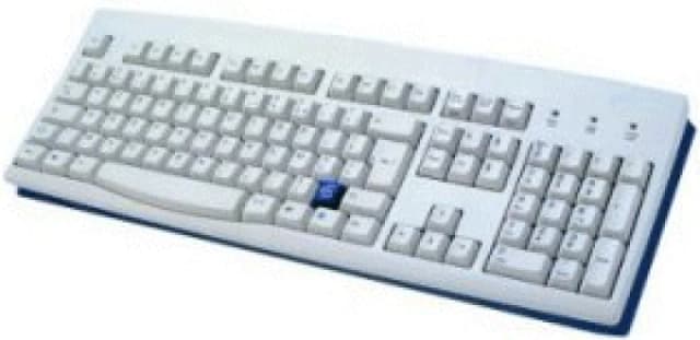 Accuratus 260 Euro USB connected- anti-glare keyboard (Beige) - There