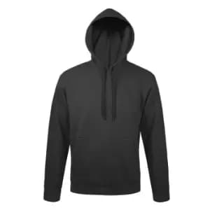 SOLS Snake Unisex Hooded Sweatshirt / Hoodie (L) (Dark Grey)