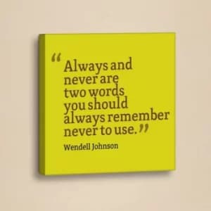 SLO010 Yellow Claret Red Black Decorative Canvas Painting