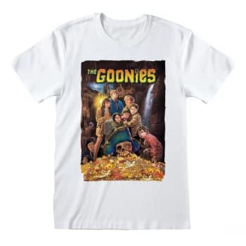 Goonies - Poster Unisex Large T-Shirt - White