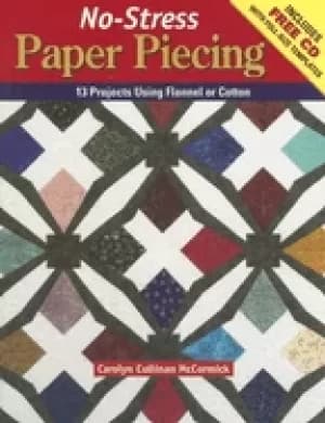 no stress paper piecing 13 projects using flannel or cotton