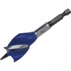 Irwin 6X Blue Groove Stubby Wood Drill Bit 25mm 100mm