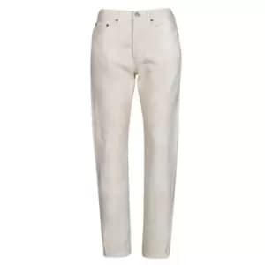 Levis 501 CROP womens in Pink. Sizes available:US 24 / 28,US 25 / 28,US 26 / 28,US 27 / 28,US 28 / 28,US 29 / 28,US 30 / 28,US 31 / 28