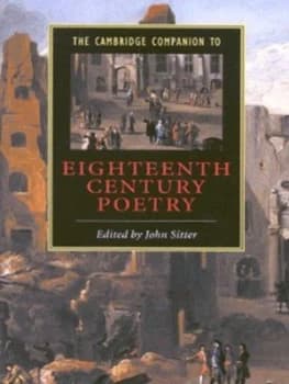 The Cambridge Companion to Eighteenth-Century Poetry by John Sitter Paperback